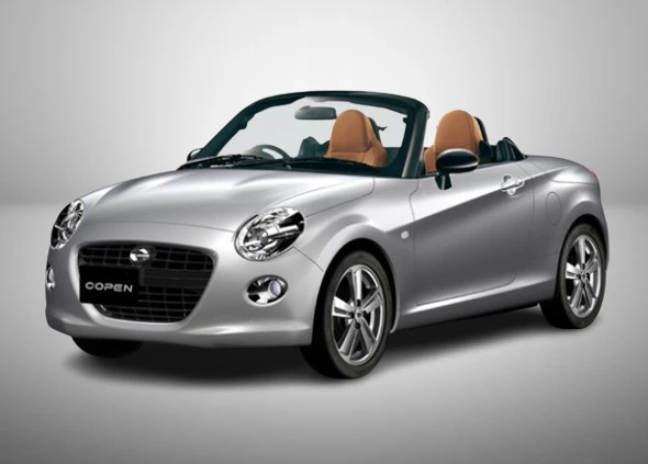 Daihatsu Copen convertible for rent in Islamabad