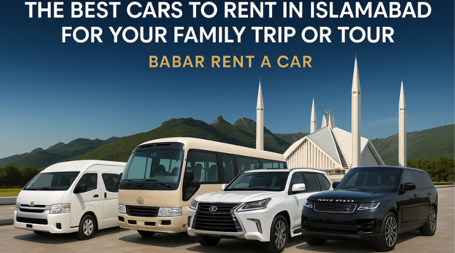 Family car rental services in Islamabad